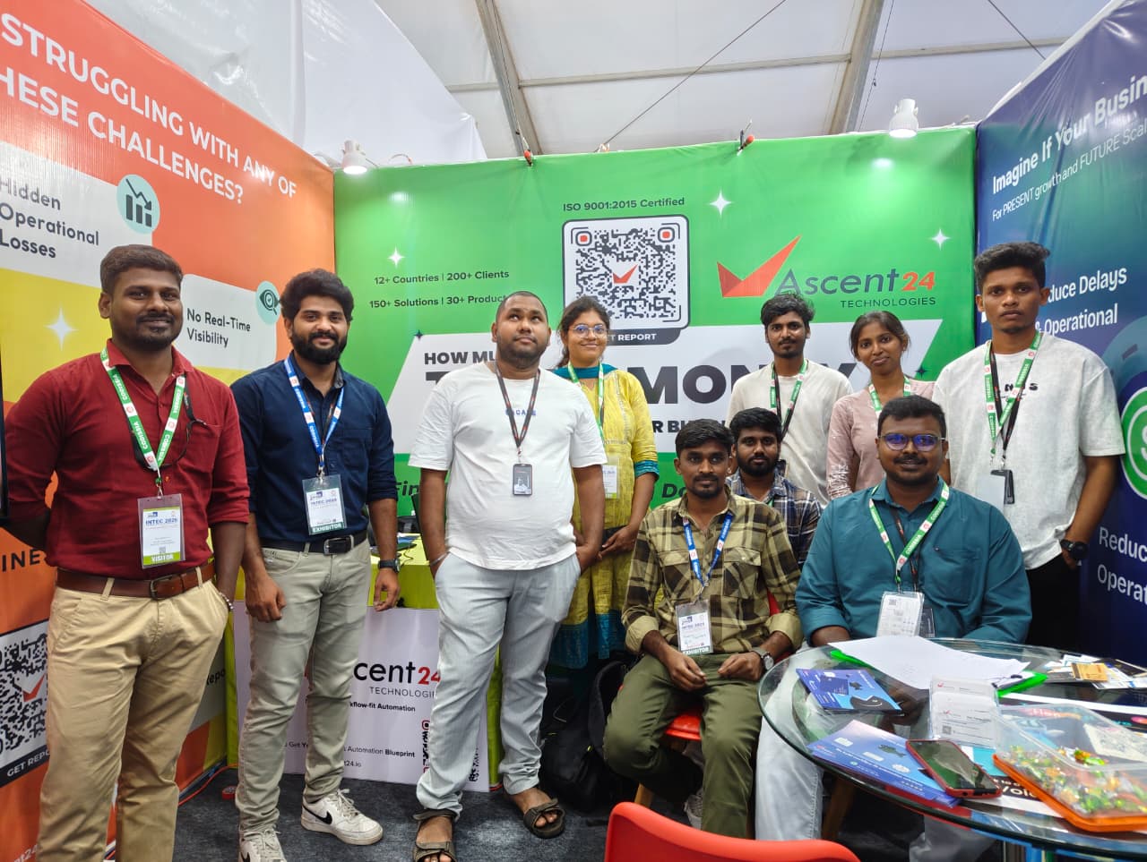 Ascent24 Technologies at Intec 2026 | Coimbatore Industrial Expo Stall G161