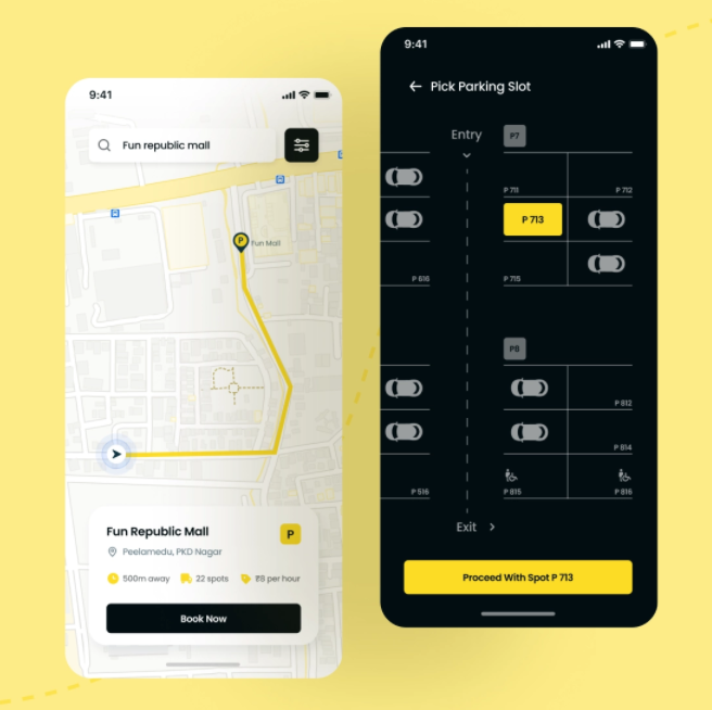 parking finder app