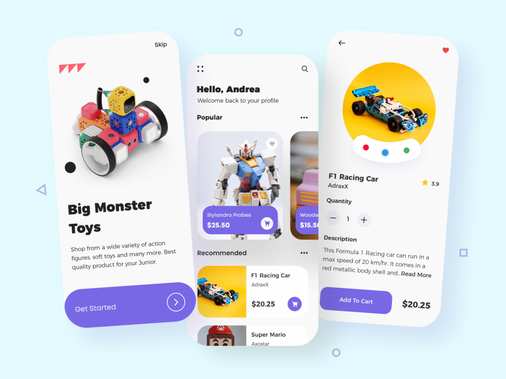 online toy store